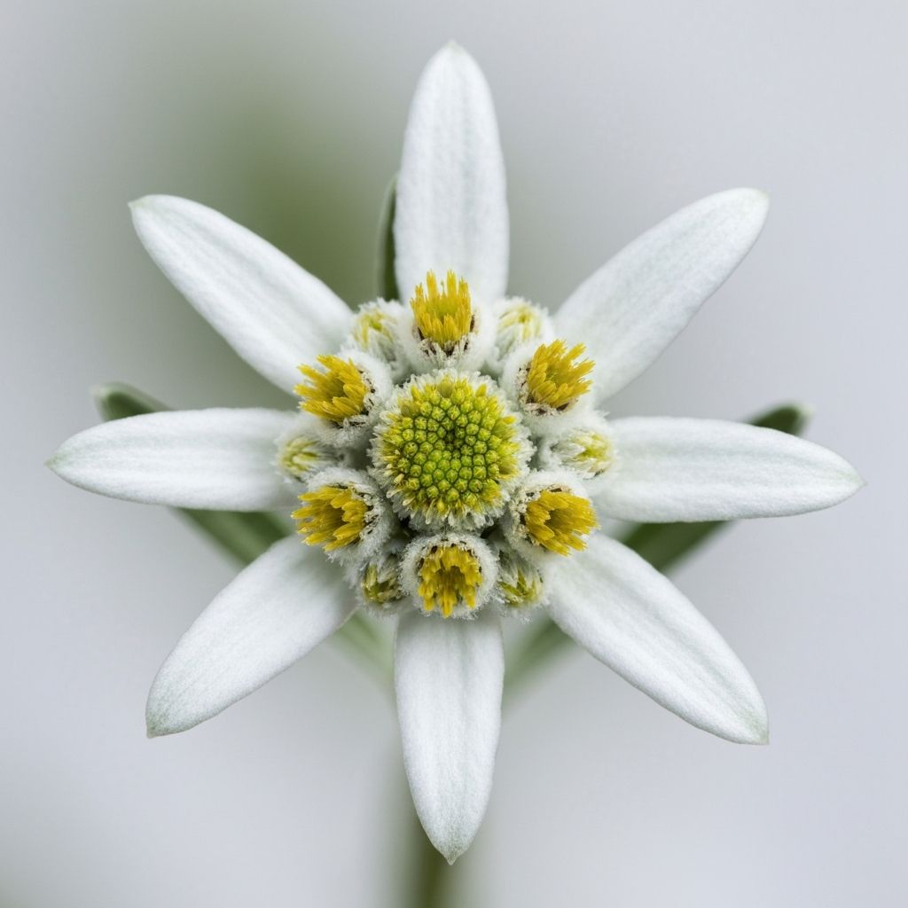 Alpine Edelweiß Blüte